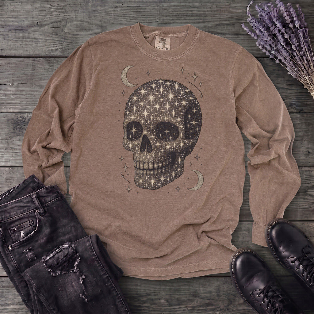Star Skull Long Sleeve T-Shirt