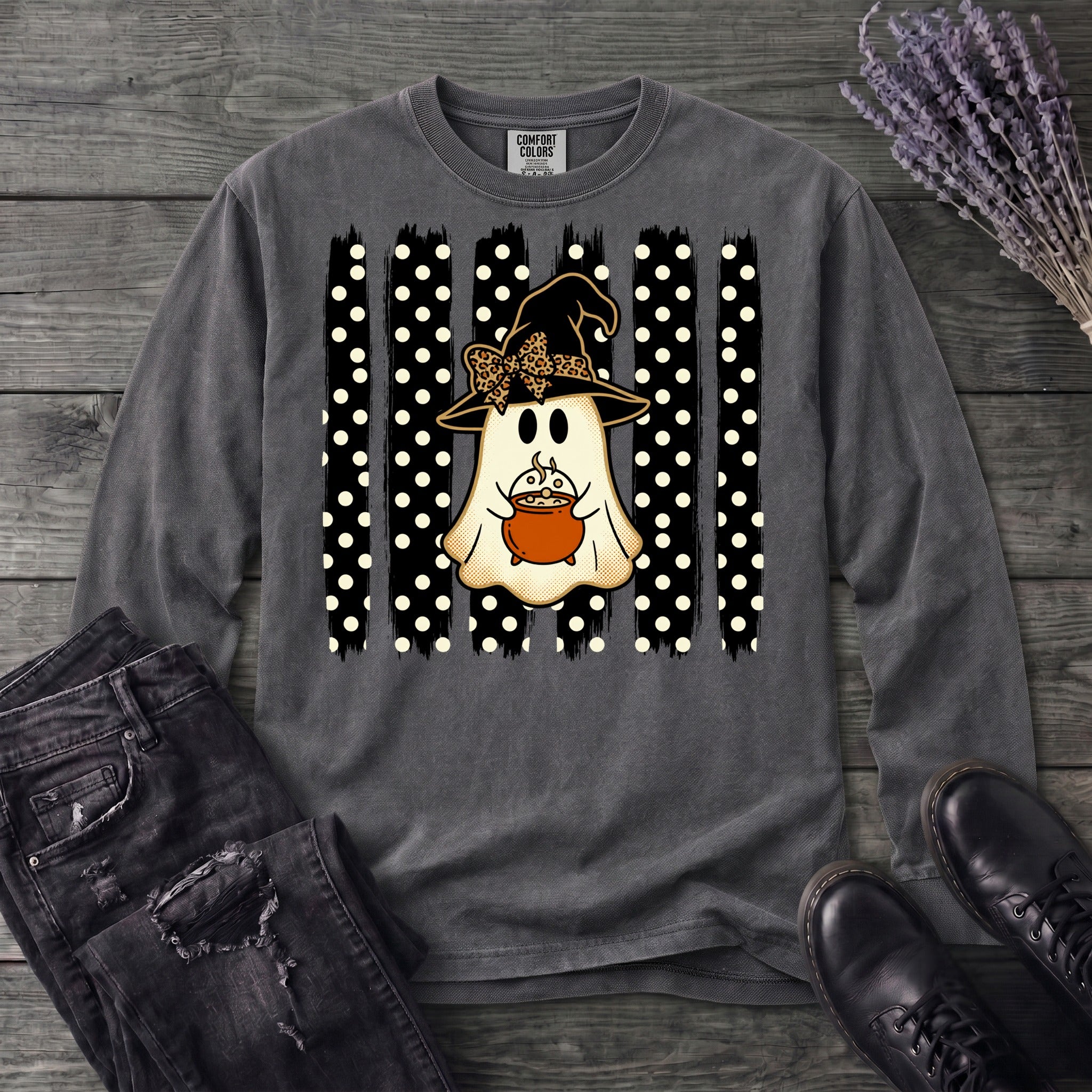 Polka Dot Boutique Ghost Long Sleeve T-Shirt