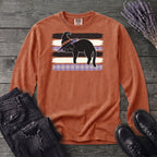 Resting Witch Cat Long Sleeve T-Shirt