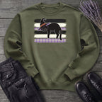 Resting Witch Cat Sweatshirt