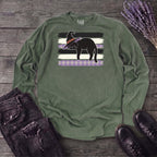 Resting Witch Cat Long Sleeve T-Shirt