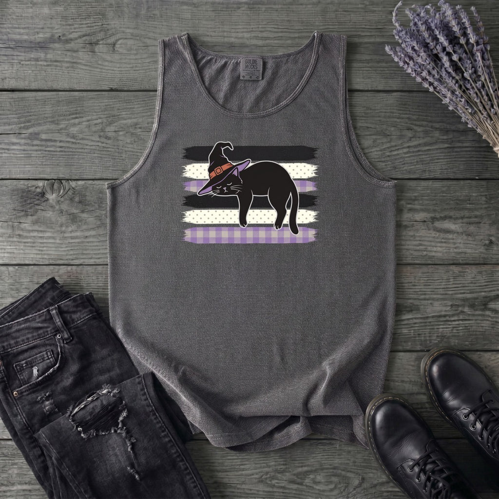 Resting Witch Cat Tank Top