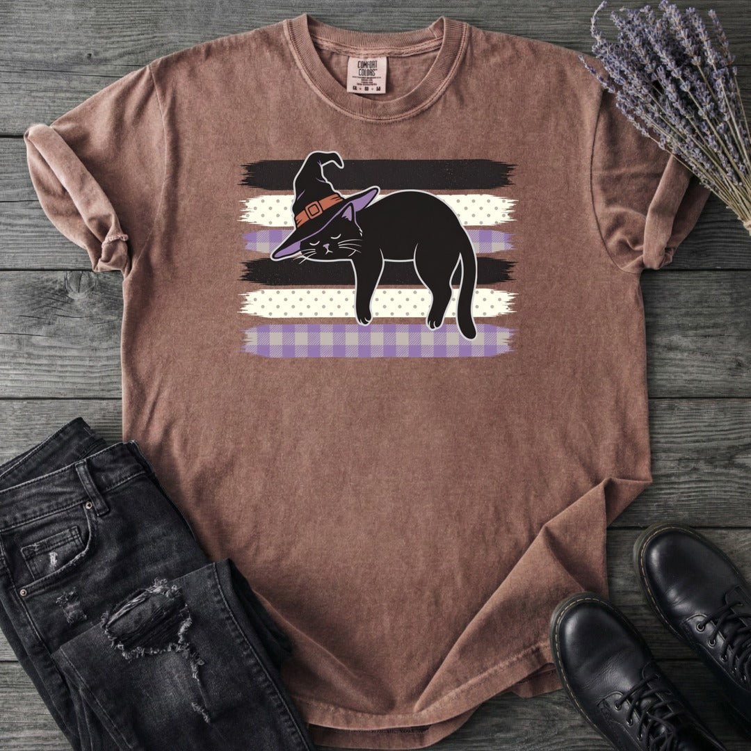 Resting Witch Cat T-Shirt