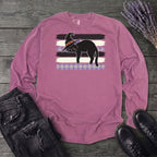 Resting Witch Cat Long Sleeve T-Shirt