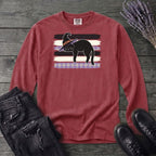 Resting Witch Cat Long Sleeve T-Shirt