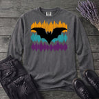 Soundwave Stripes Bat Long Sleeve T-Shirt