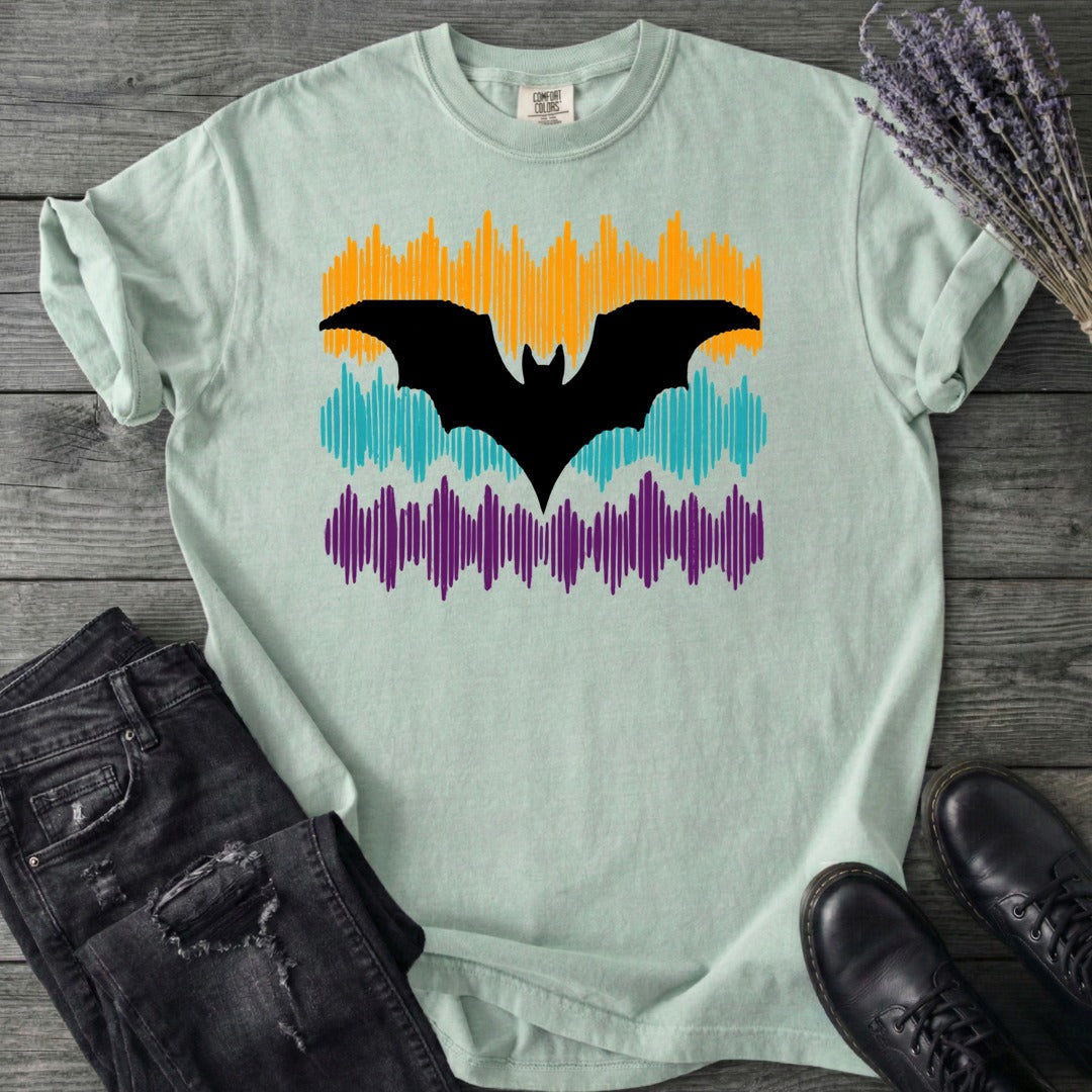 Soundwave Stripes Bat T-Shirt
