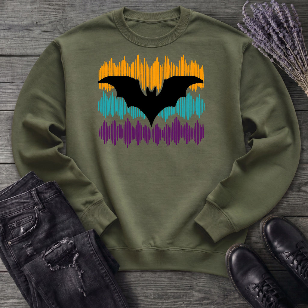 Soundwave Stripes Bat Sweatshirt