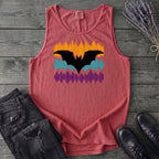 Soundwave Stripes Bat Tank Top
