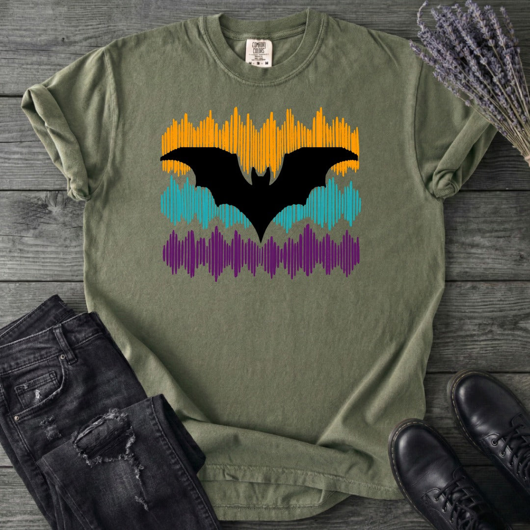 Soundwave Stripes Bat T-Shirt