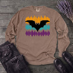 Soundwave Stripes Bat Long Sleeve T-Shirt