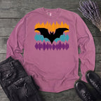 Soundwave Stripes Bat Long Sleeve T-Shirt