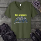 Born To Conspire V-Neck T-Shirt