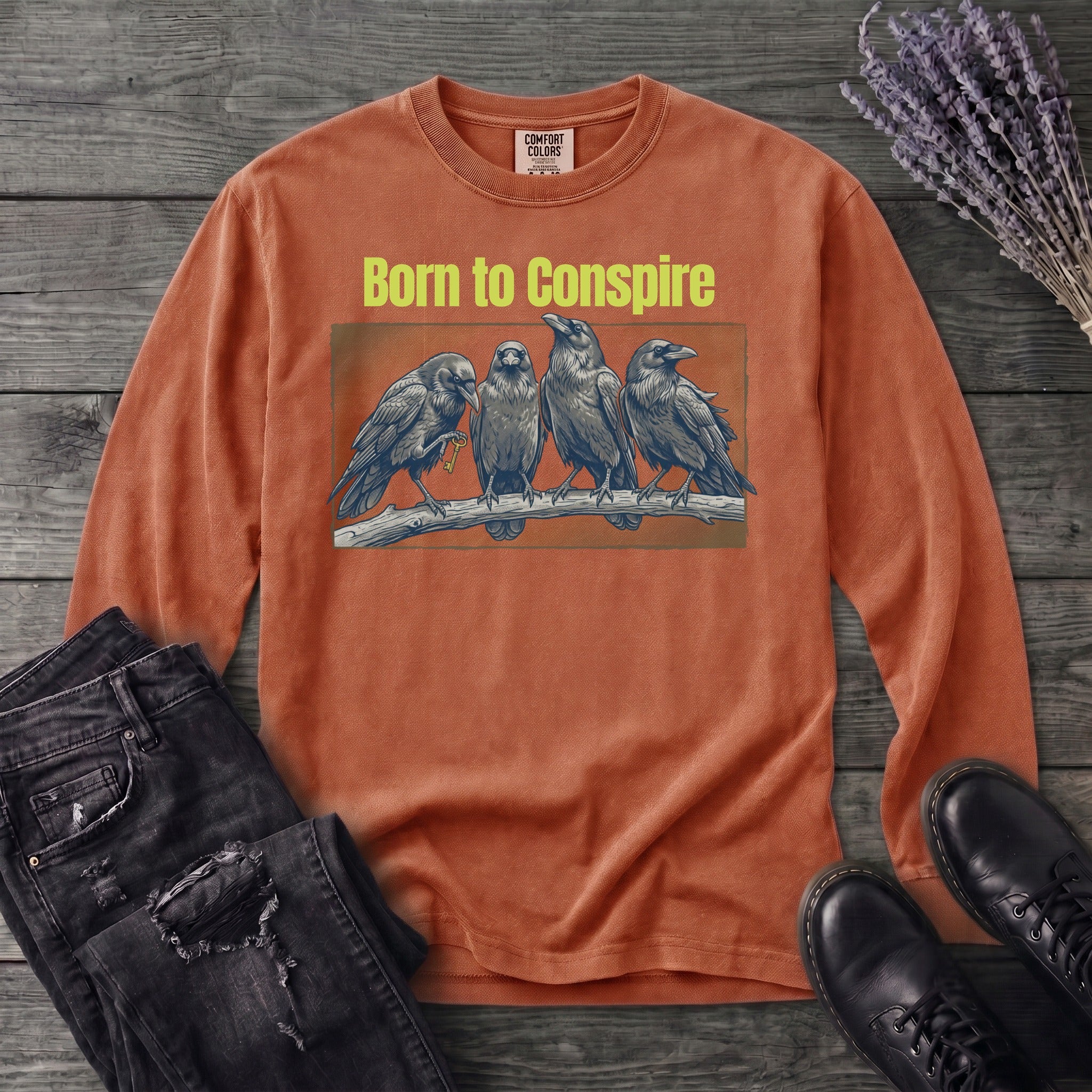 Born To Conspire Long Sleeve T-Shirt