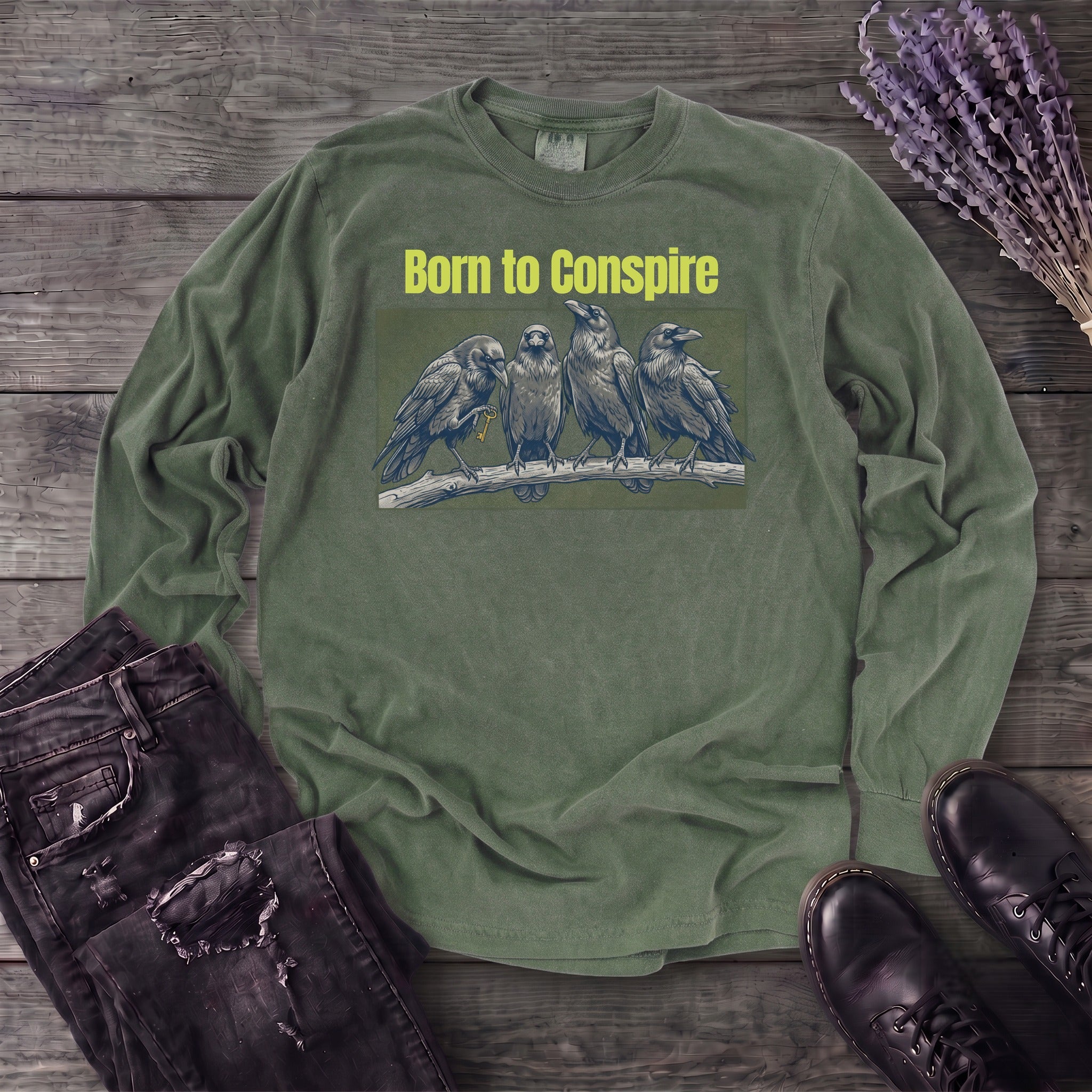 Born To Conspire Long Sleeve T-Shirt