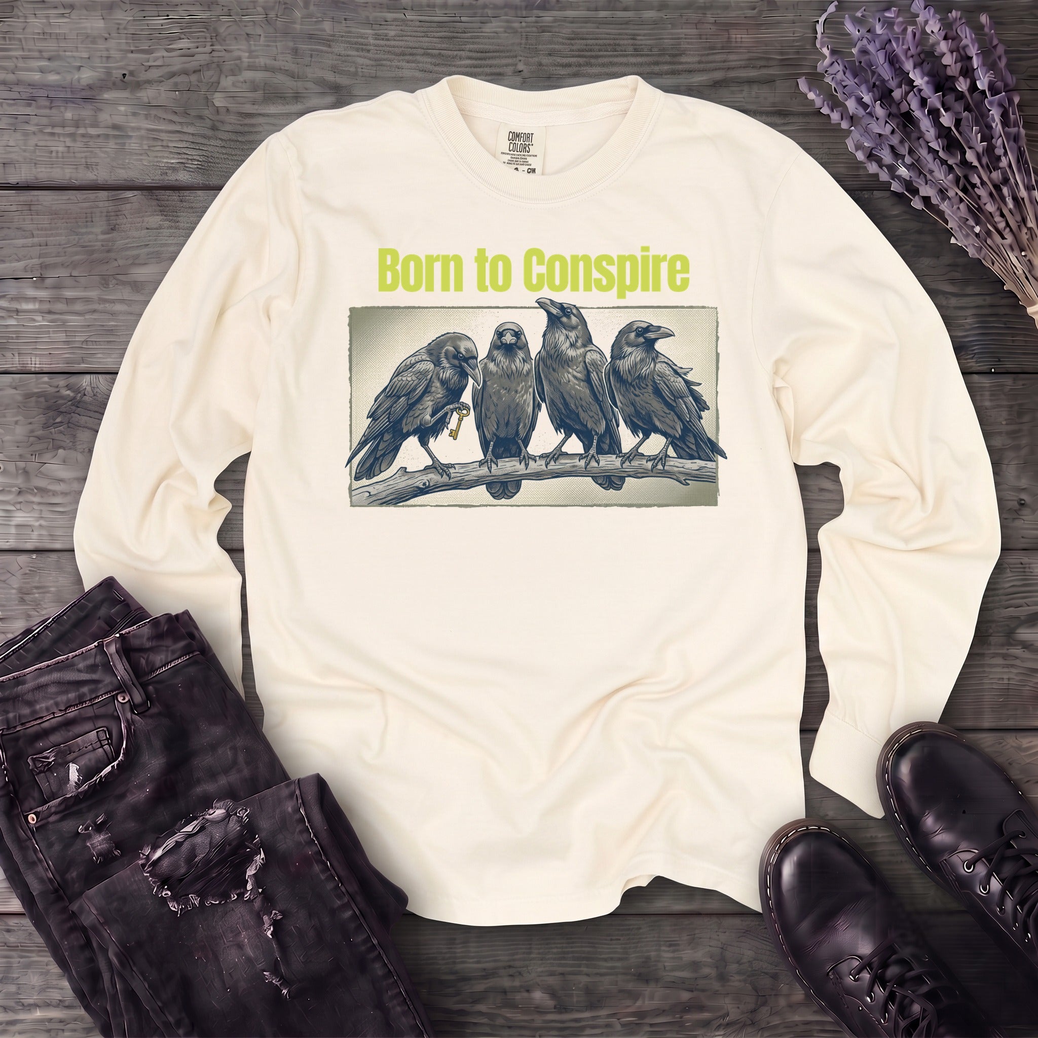 Born To Conspire Long Sleeve T-Shirt