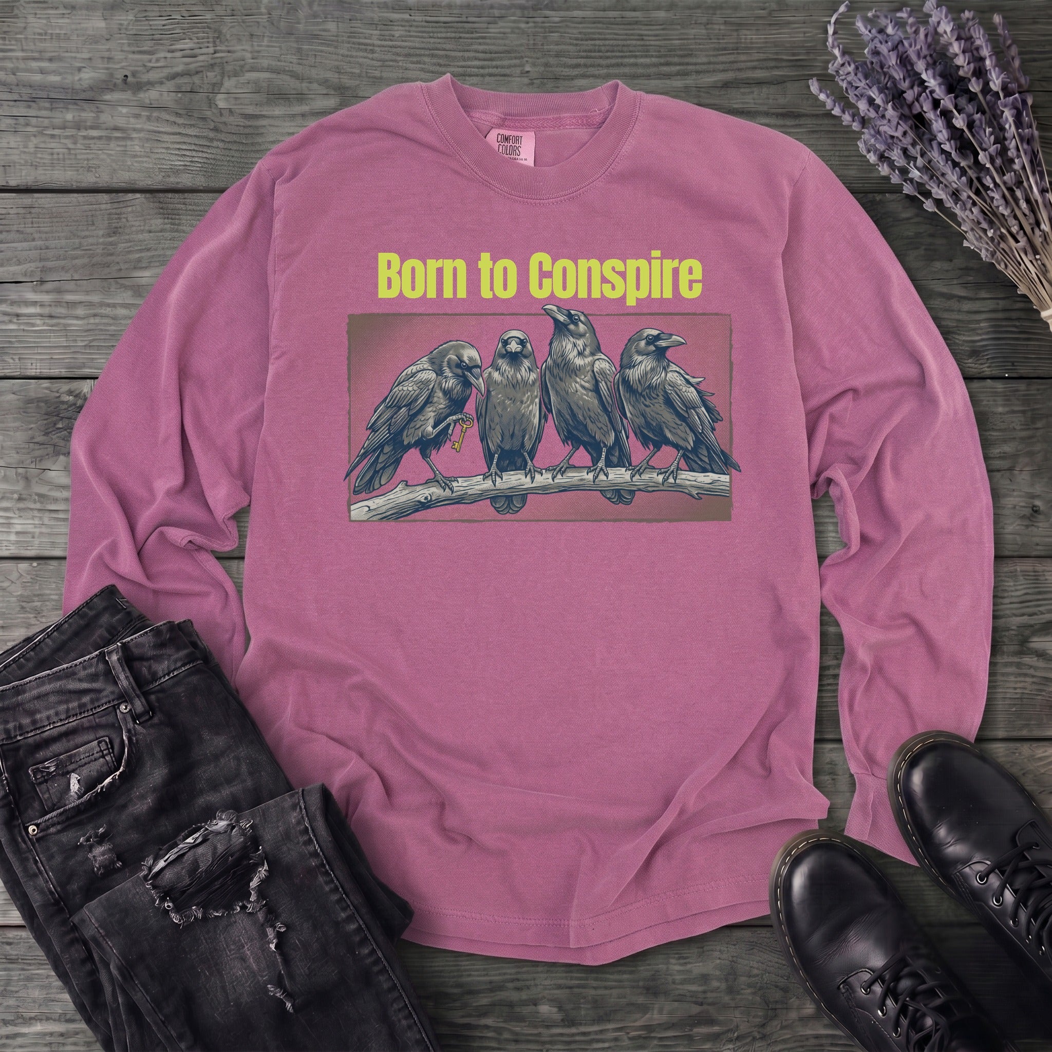 Born To Conspire Long Sleeve T-Shirt