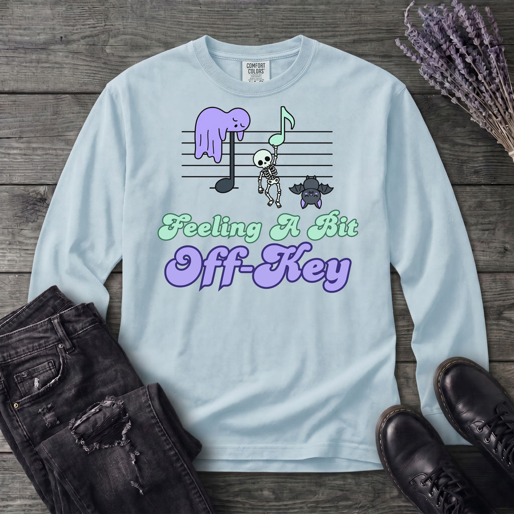 Feeling A Bit Off Key Long Sleeve T-Shirt