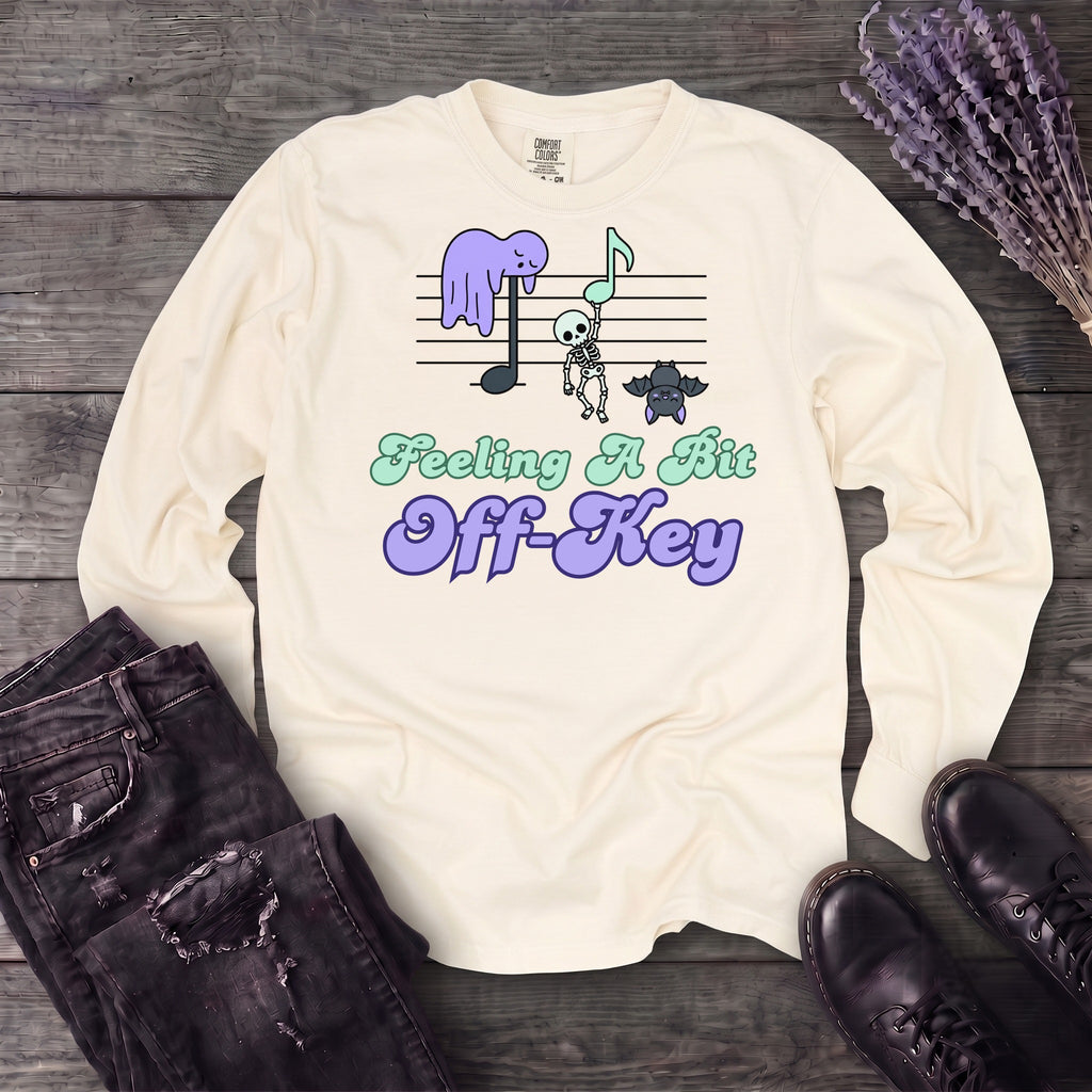 Feeling A Bit Off Key Long Sleeve T-Shirt