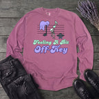 Feeling A Bit Off Key Long Sleeve T-Shirt