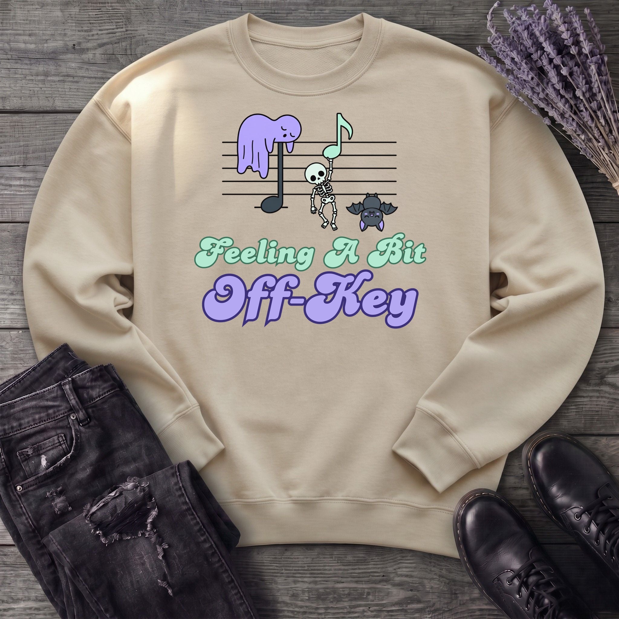 Feeling A Bit Off Key Sweatshirt