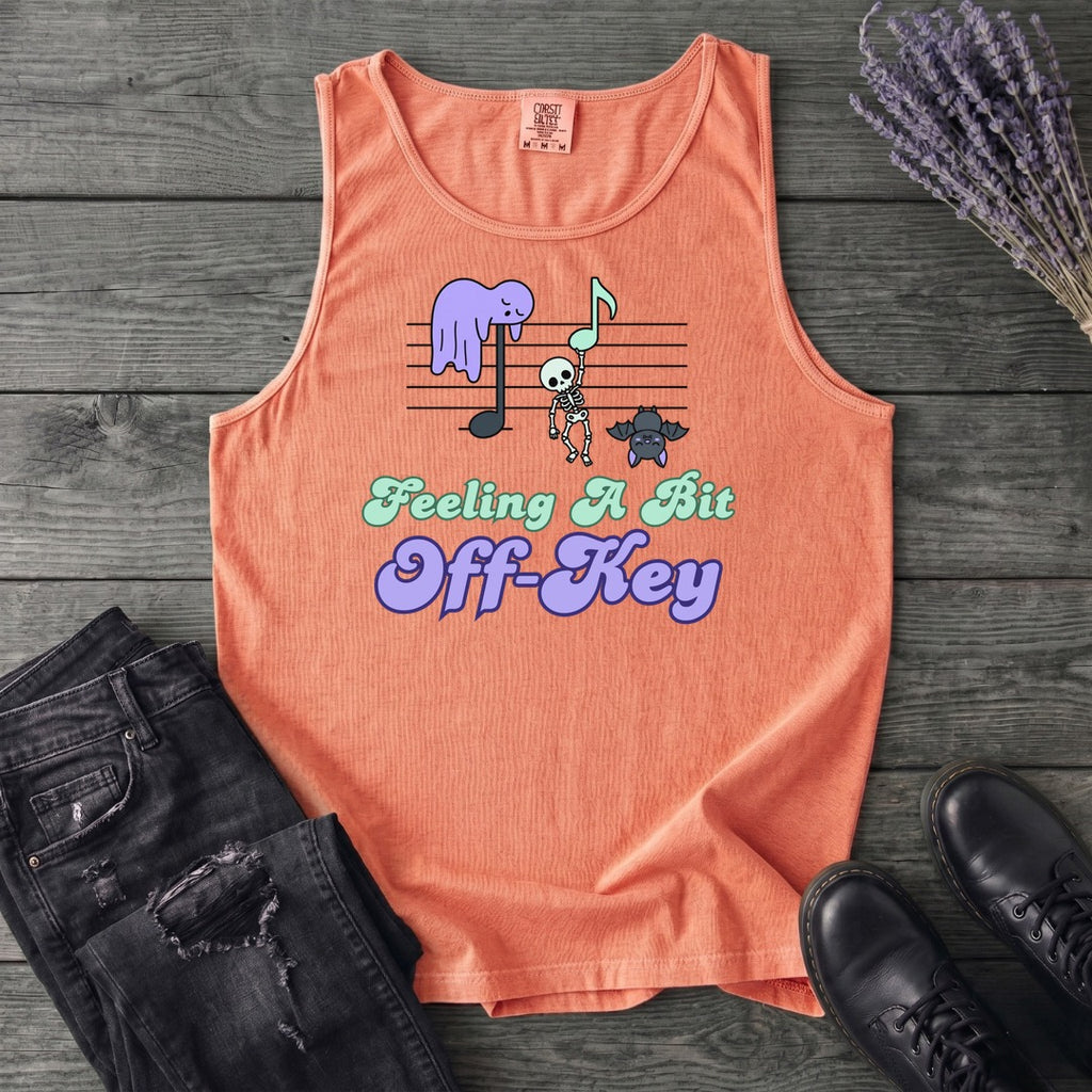 Feeling A Bit Off Key Tank Top