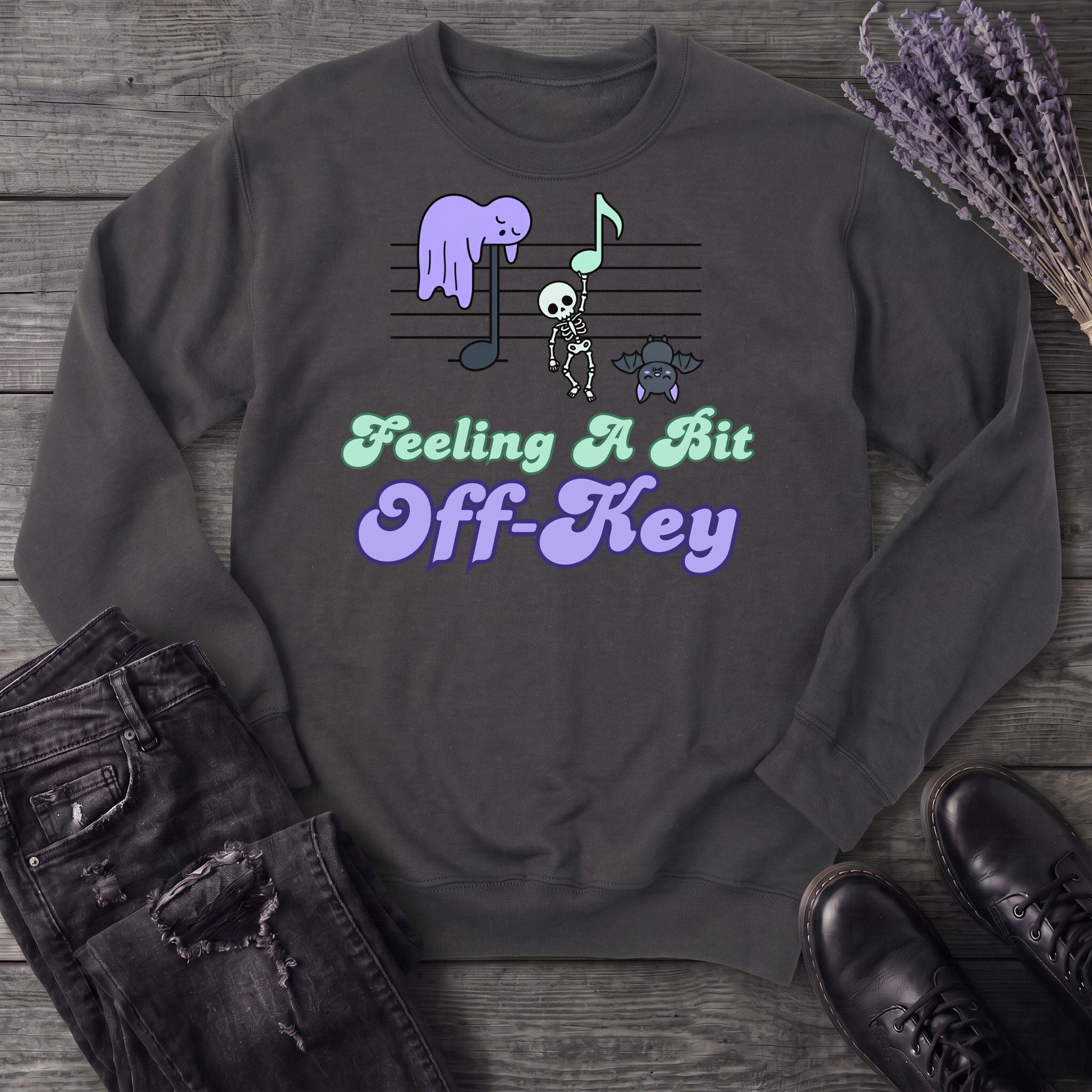 Feeling A Bit Off Key Sweatshirt