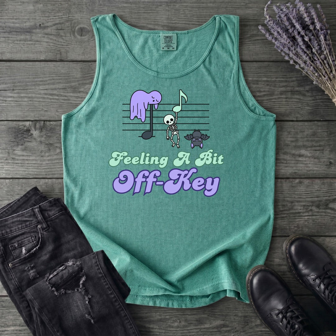 Feeling A Bit Off Key Tank Top