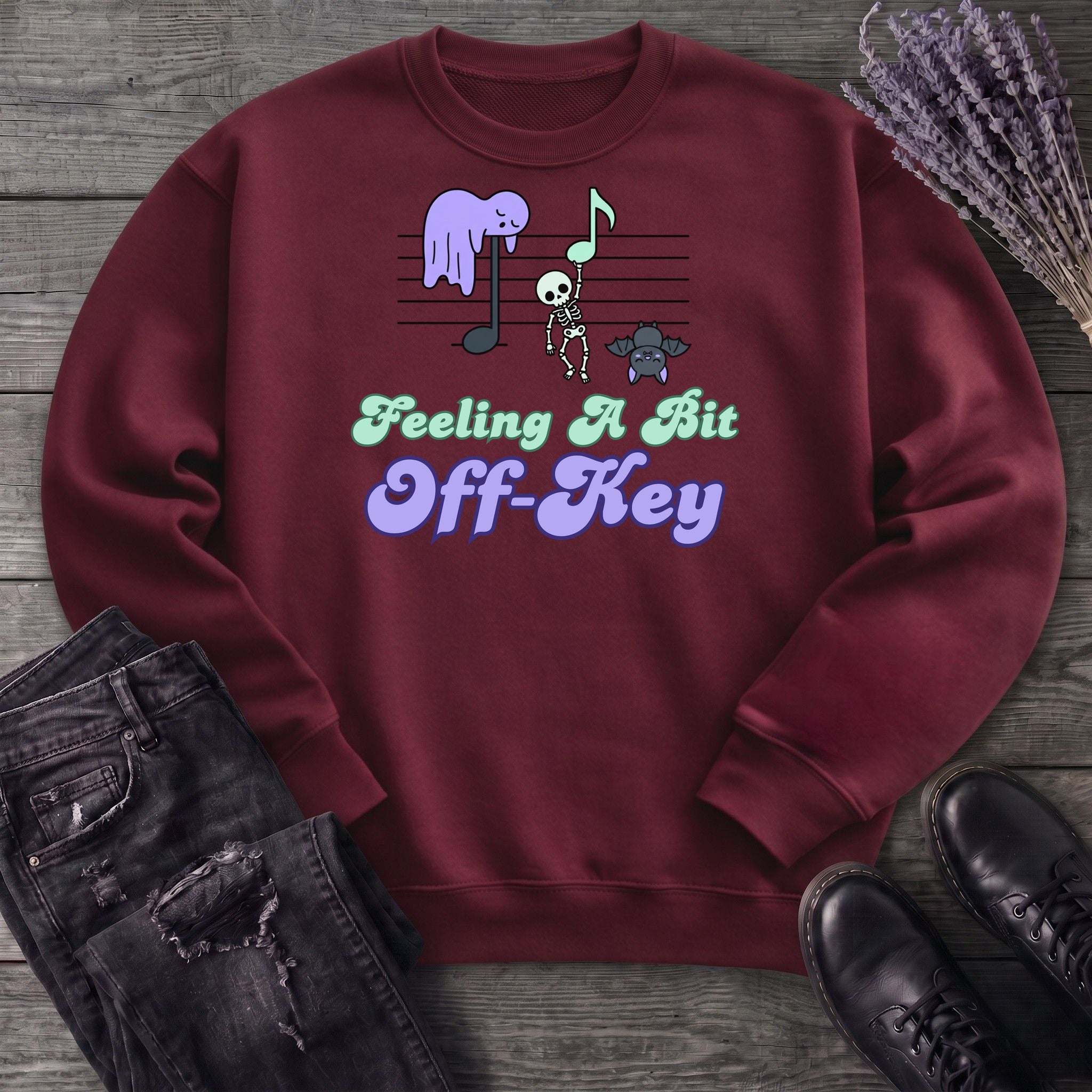 Feeling A Bit Off Key Sweatshirt
