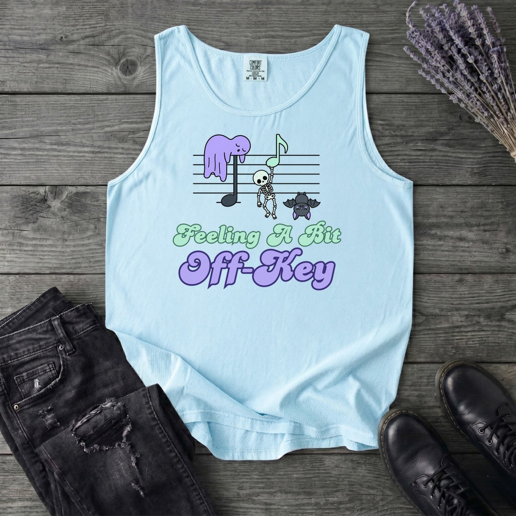Feeling A Bit Off Key Tank Top