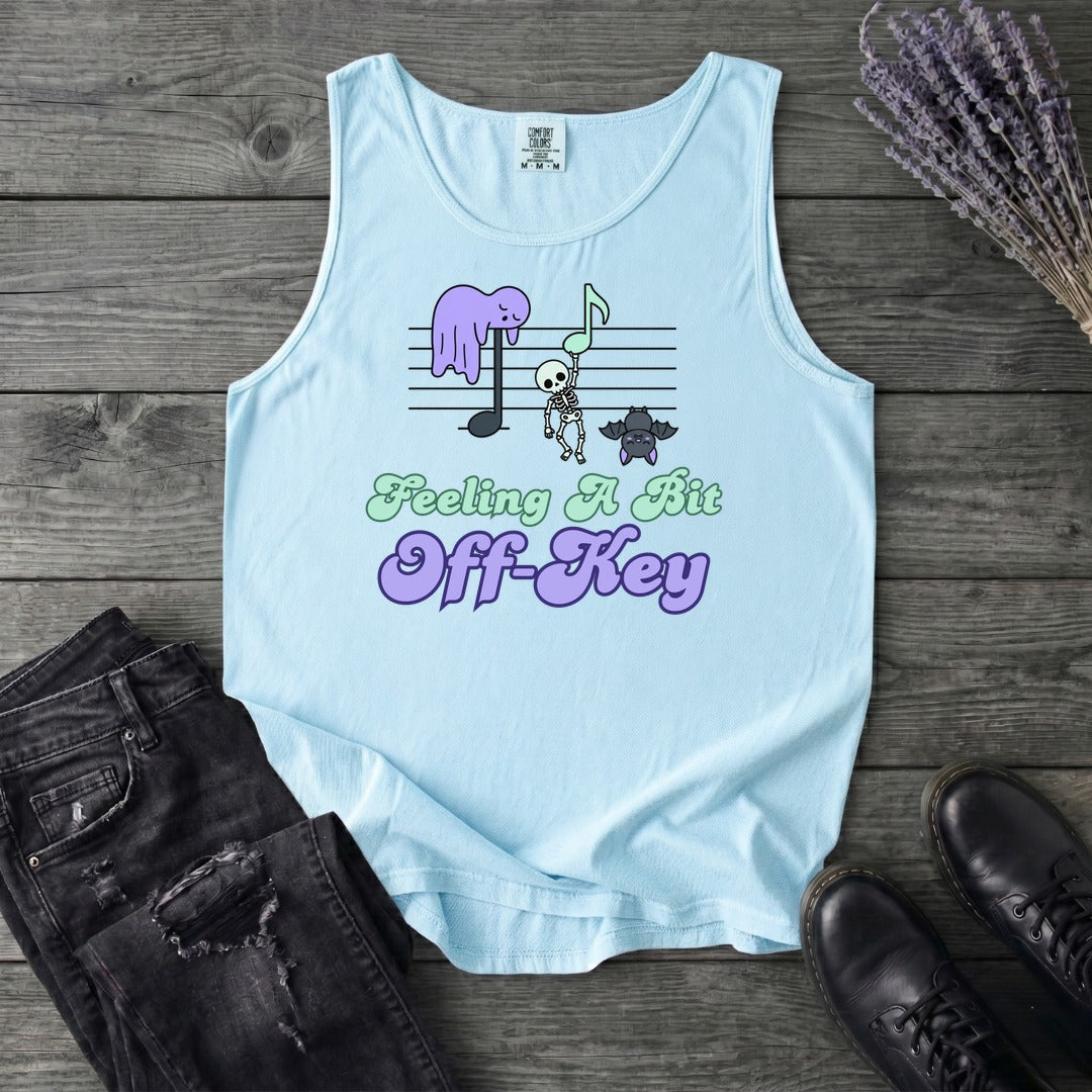 Feeling A Bit Off Key Tank Top