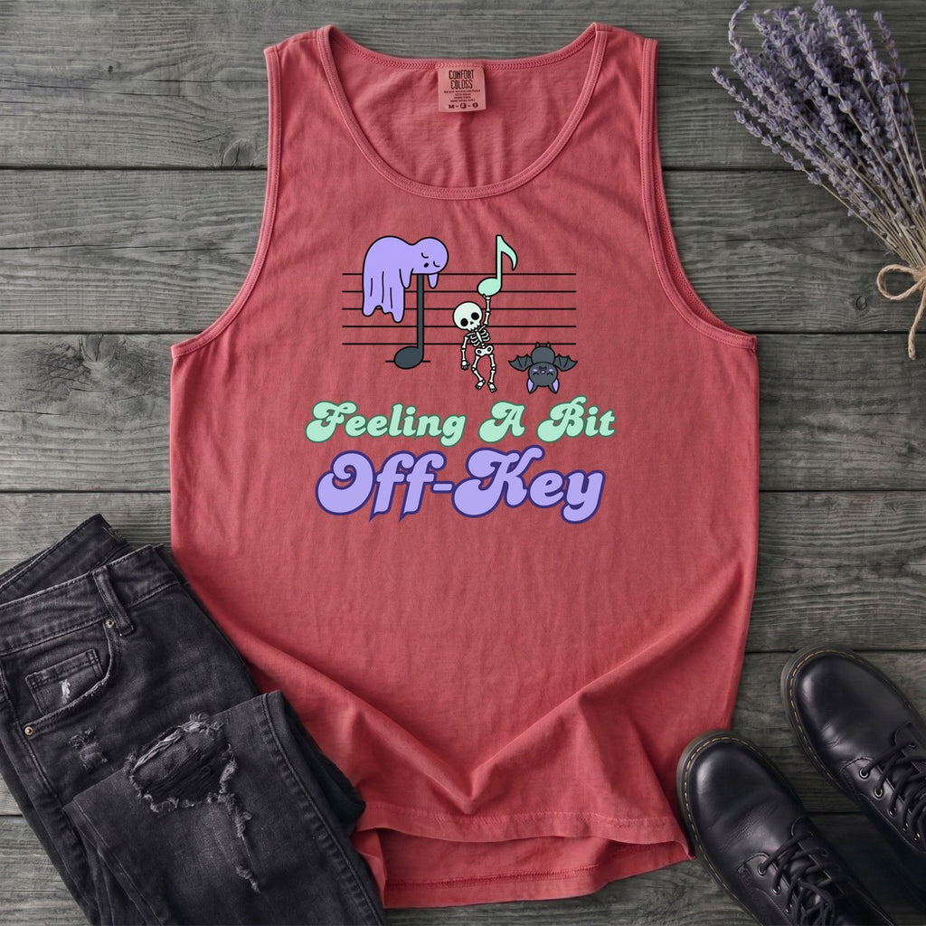 Feeling A Bit Off Key Tank Top