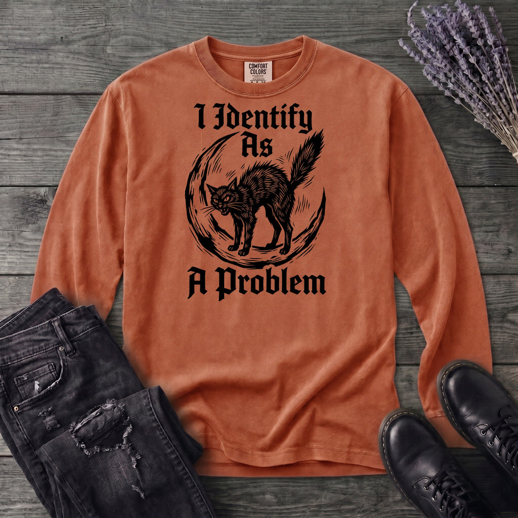 I Identify As A Problem Long Sleeve T-Shirt