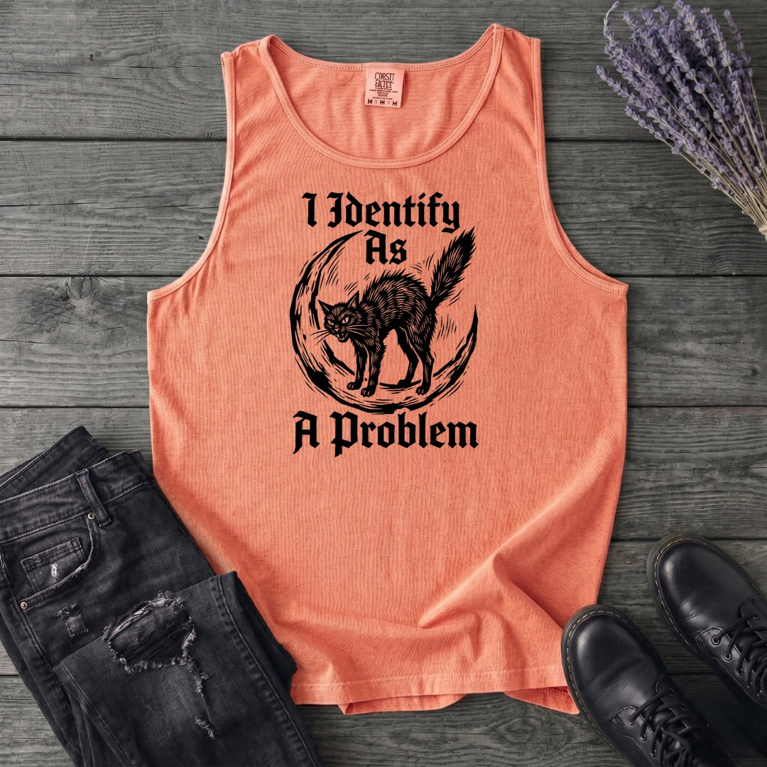 I Identify As A Problem Tank Top