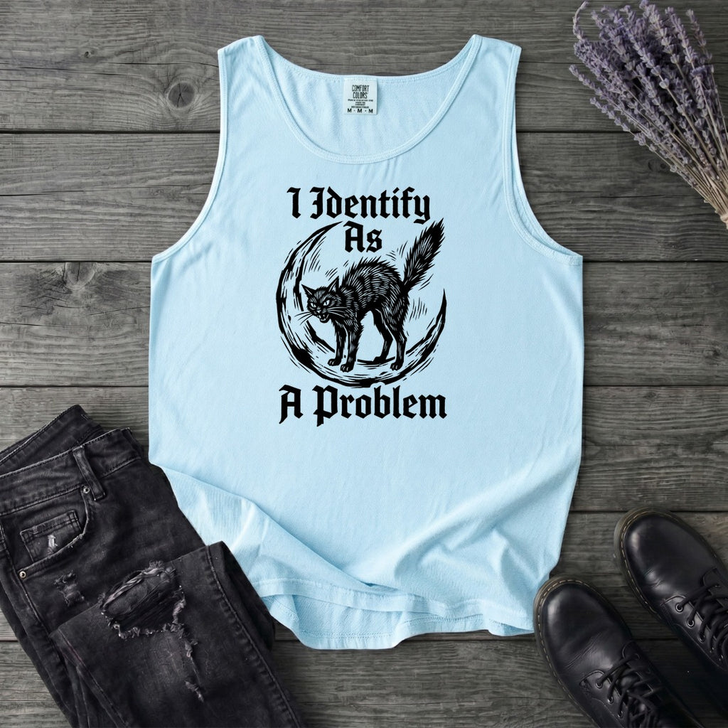 I Identify As A Problem Tank Top