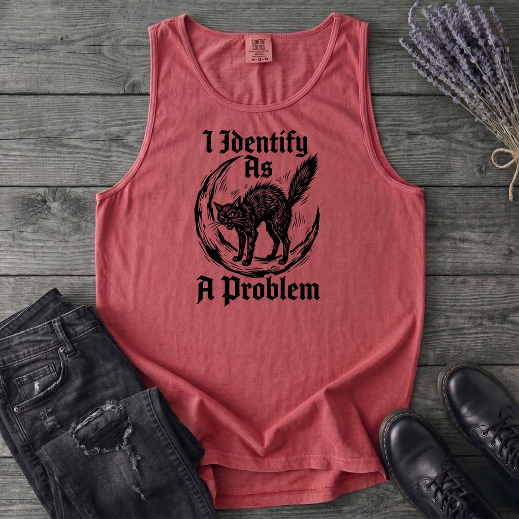 I Identify As A Problem Tank Top