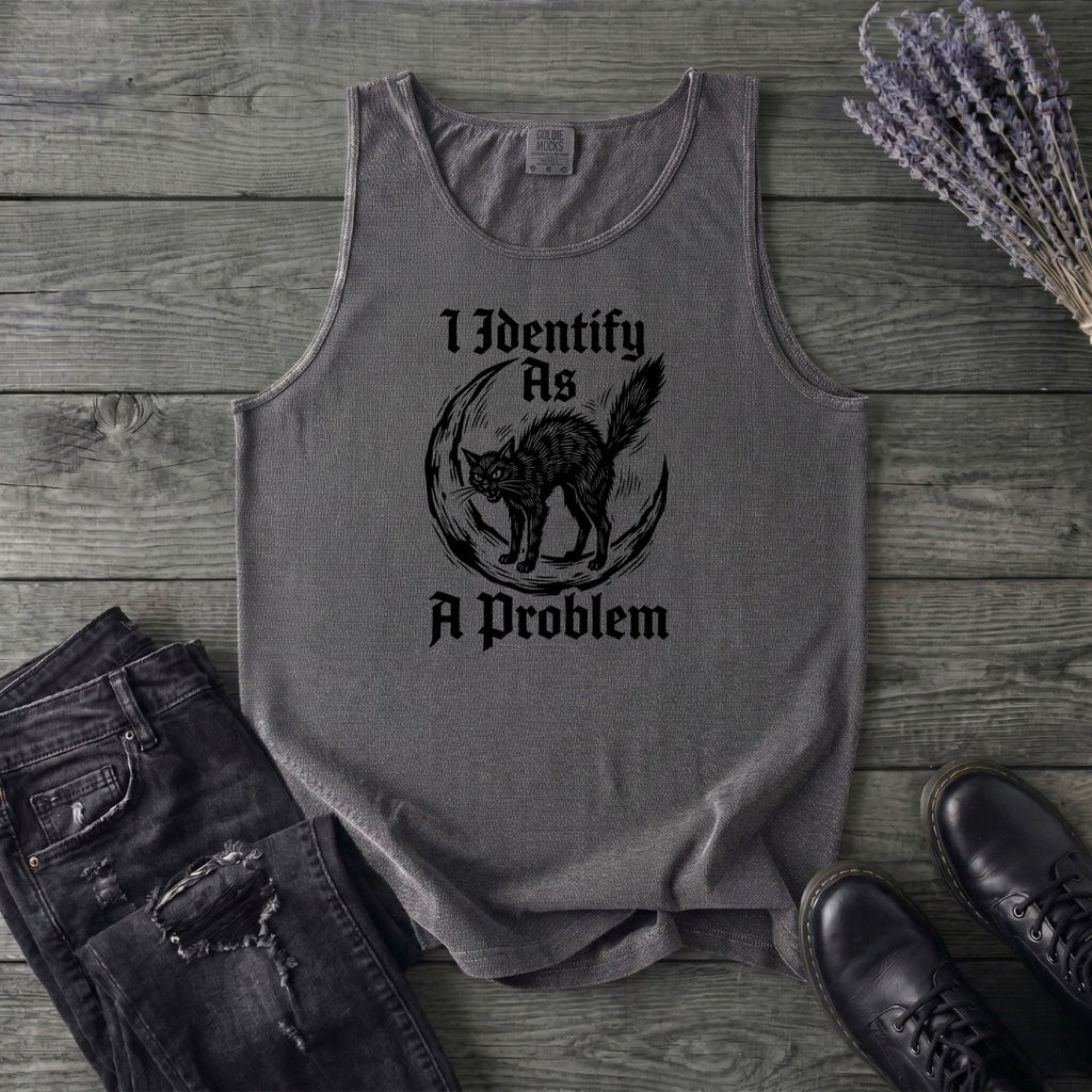 I Identify As A Problem Tank Top