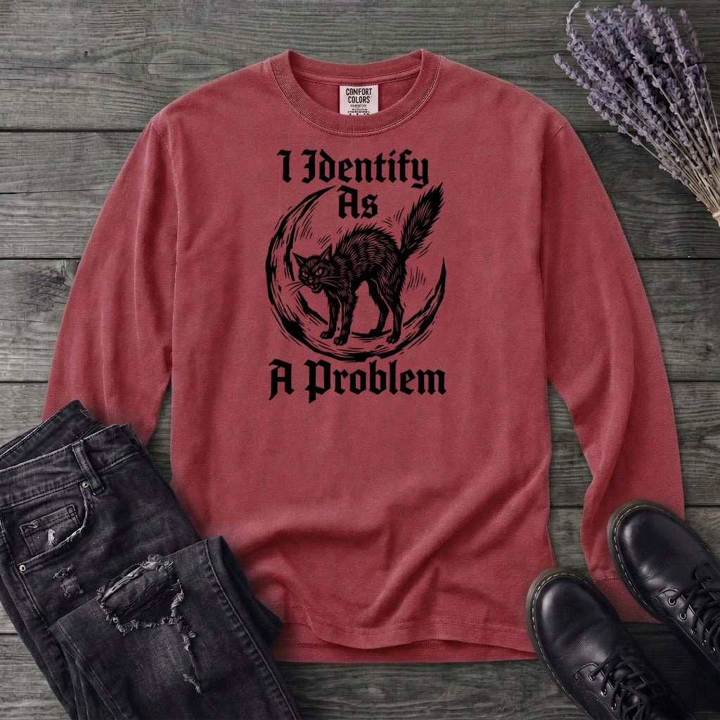 I Identify As A Problem Long Sleeve T-Shirt