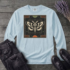 Geometric Moth Long Sleeve T-Shirt