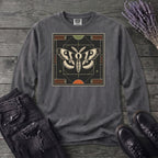 Geometric Moth Long Sleeve T-Shirt
