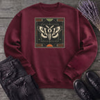 Geometric Moth Sweatshirt