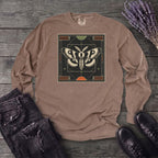 Geometric Moth Long Sleeve T-Shirt