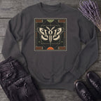 Geometric Moth Sweatshirt