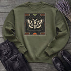 Geometric Moth Sweatshirt