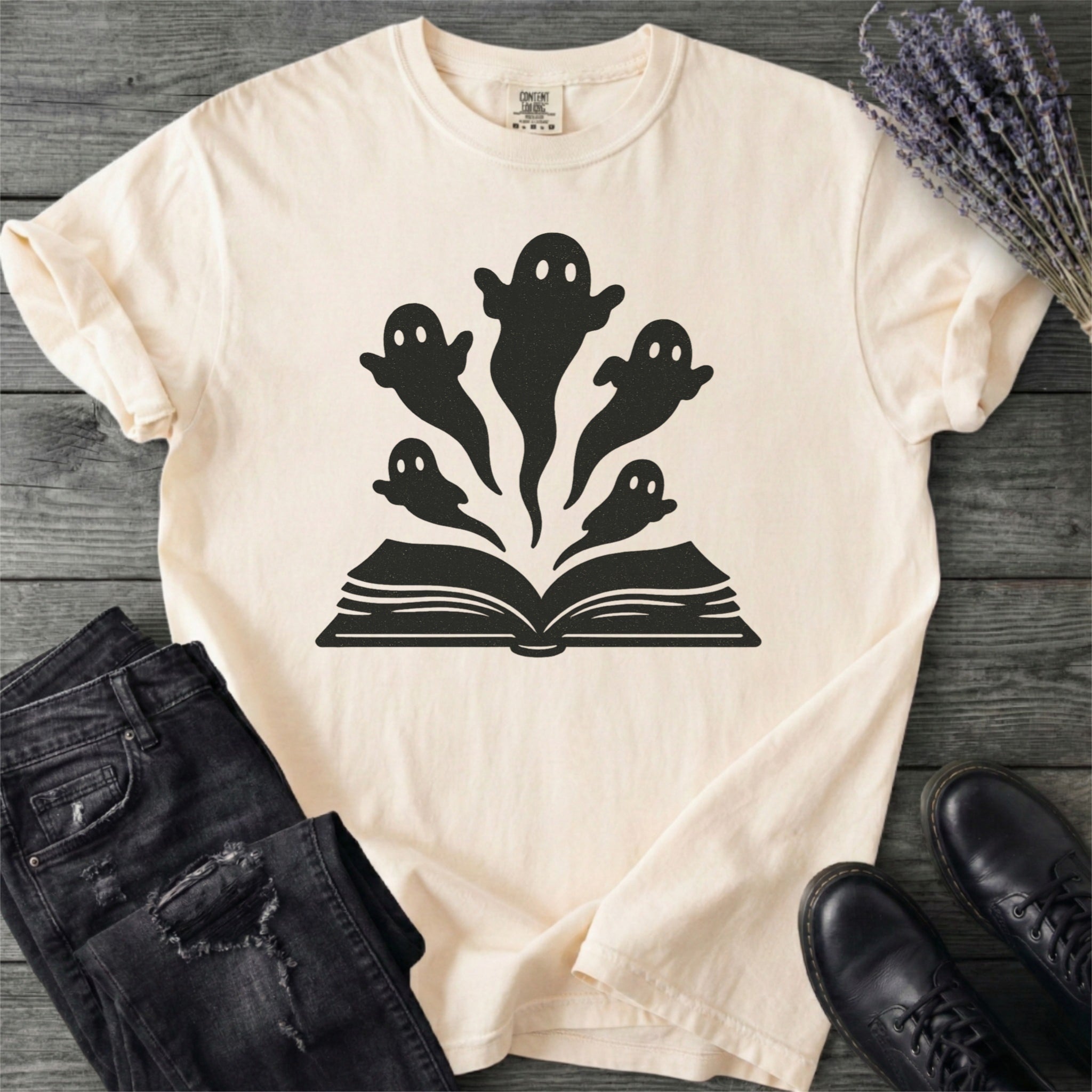 Ghost Book T-Shirt