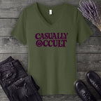 Casually Occult V-Neck T-Shirt