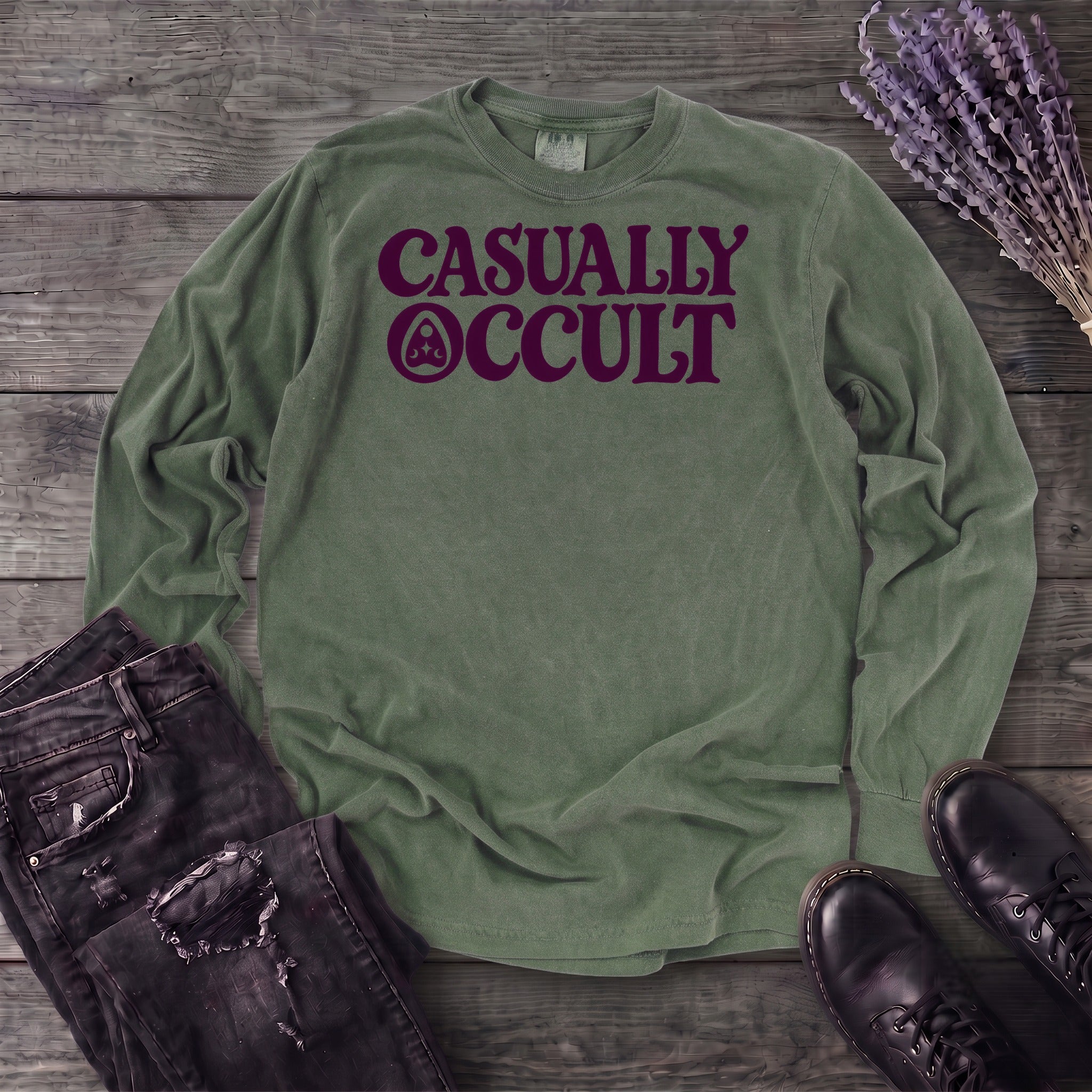 Casually Occult Long Sleeve T-Shirt