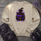 Midnight Cauldron Cats Sweatshirt