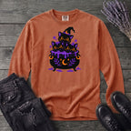 Midnight Cauldron Cats Long Sleeve T-Shirt