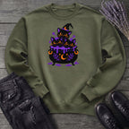 Midnight Cauldron Cats Sweatshirt